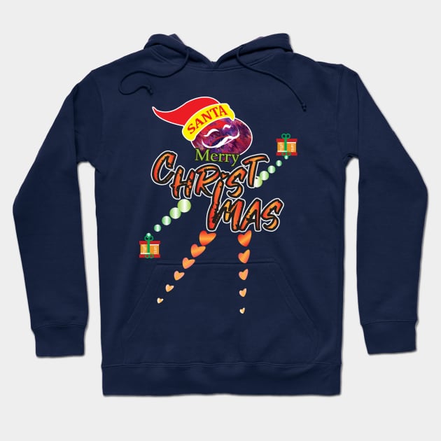 christmas funny gnomes Hoodie by creative7